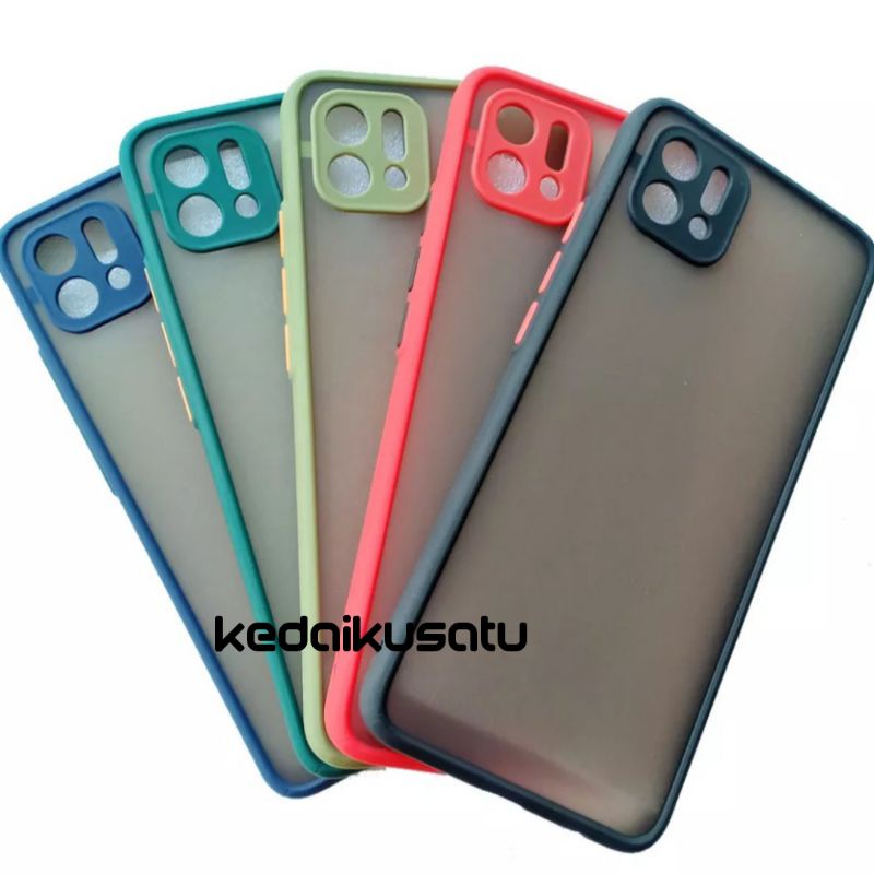 OPPO 16E Case Dove Matte Transparan Slim Fuze Frosted
