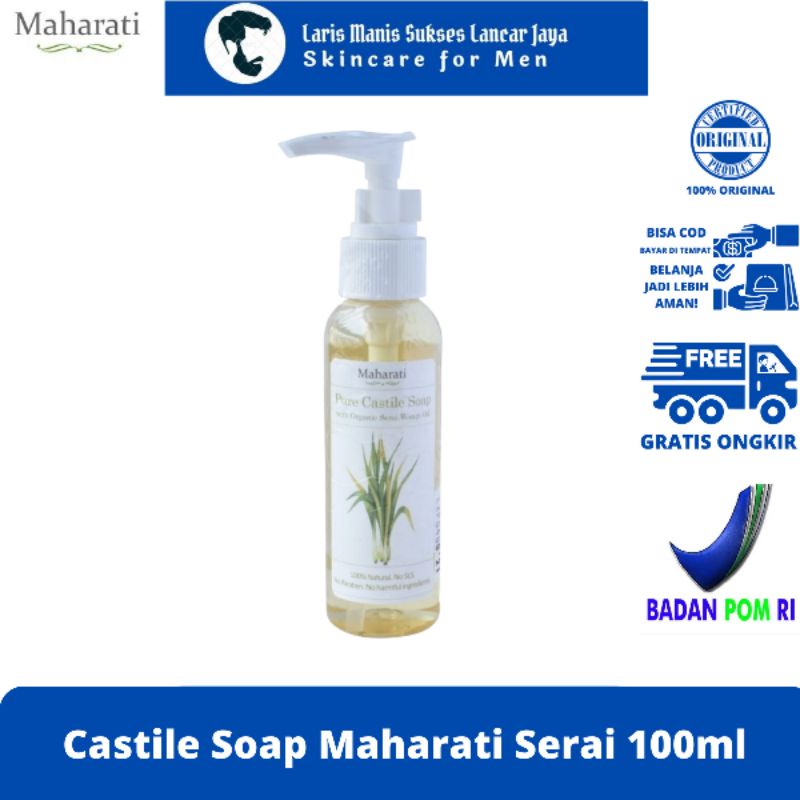 Castile Soap Serai MAHARATI 100ml | Sabun Castile Serai MAHARATI