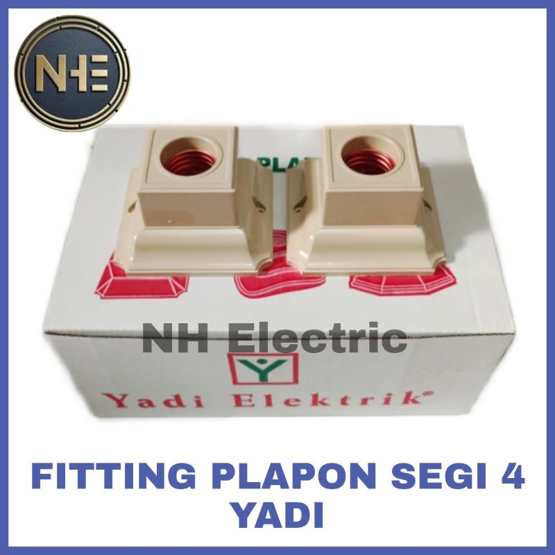 Fitting Plafon Segi 4 Yadi - Pitting Plapon Segi 4 Yadi - Fitting Plapon Kotak Yadi