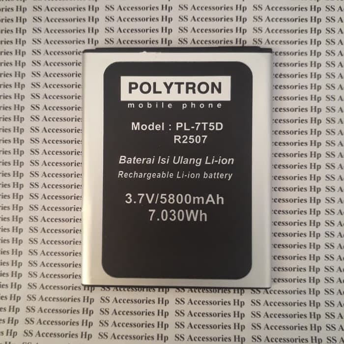 DISKON BATERAI POLYTRON PL-7T5D ATAU POLYTRON R2507