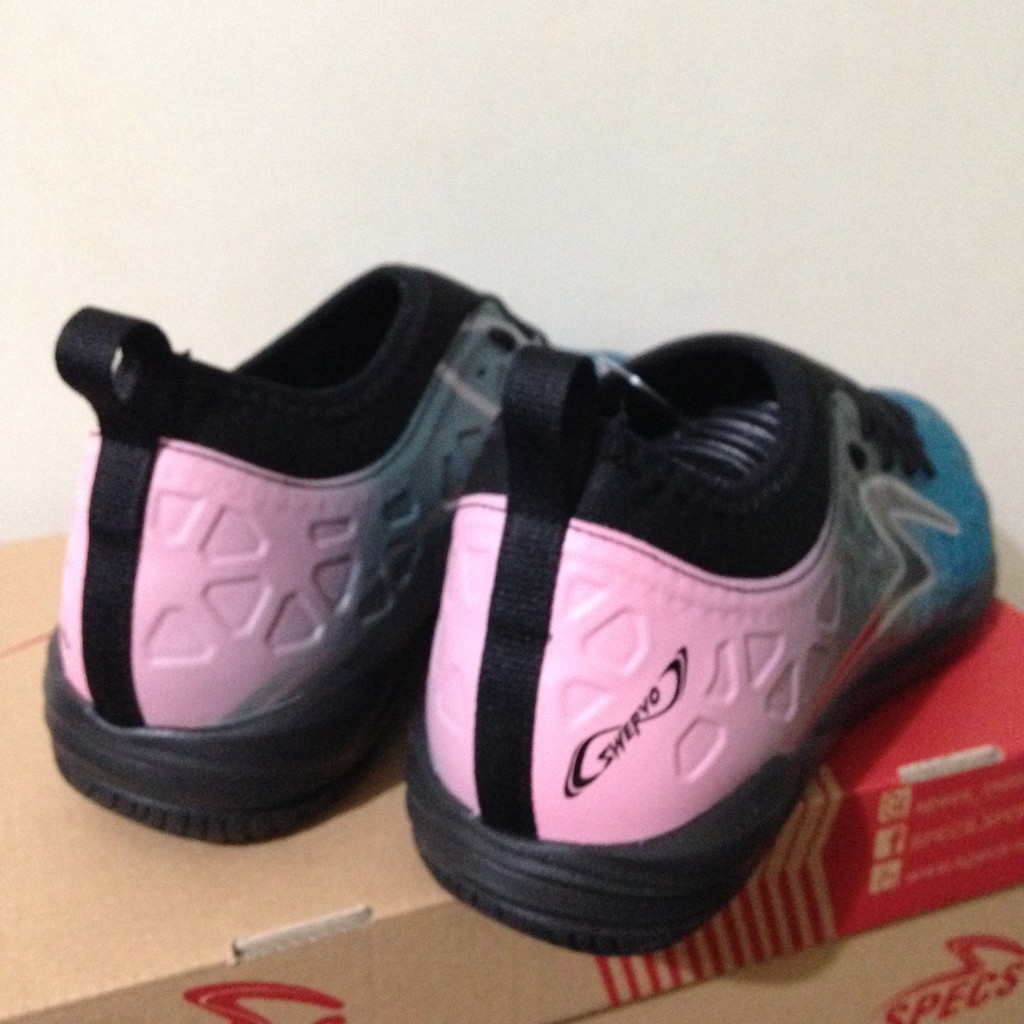 Promo Baru Sepatu Futsal Specs Swervo Inertia IN Dark Emerald Pink 400704 Original BNIB Terlaris