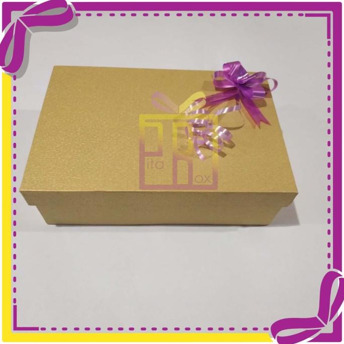 

[COD] Kotak box eksklusif FREE pita / kotak kado 29 x 19.5 x 9 [COD]