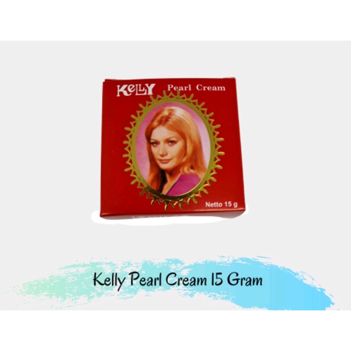 Kelly Pearl Cream Pencerah Wajah Alas Bedak Kelly