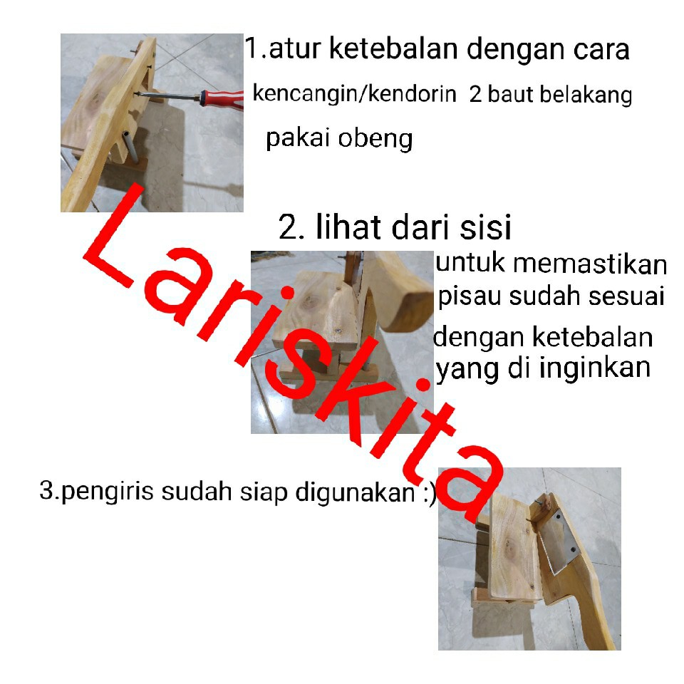 TERJAMIN !!SUPER JUMBO Pemotong Pengiris keripik tempe singkong pisang pemotong kerupuk ubi pengiris