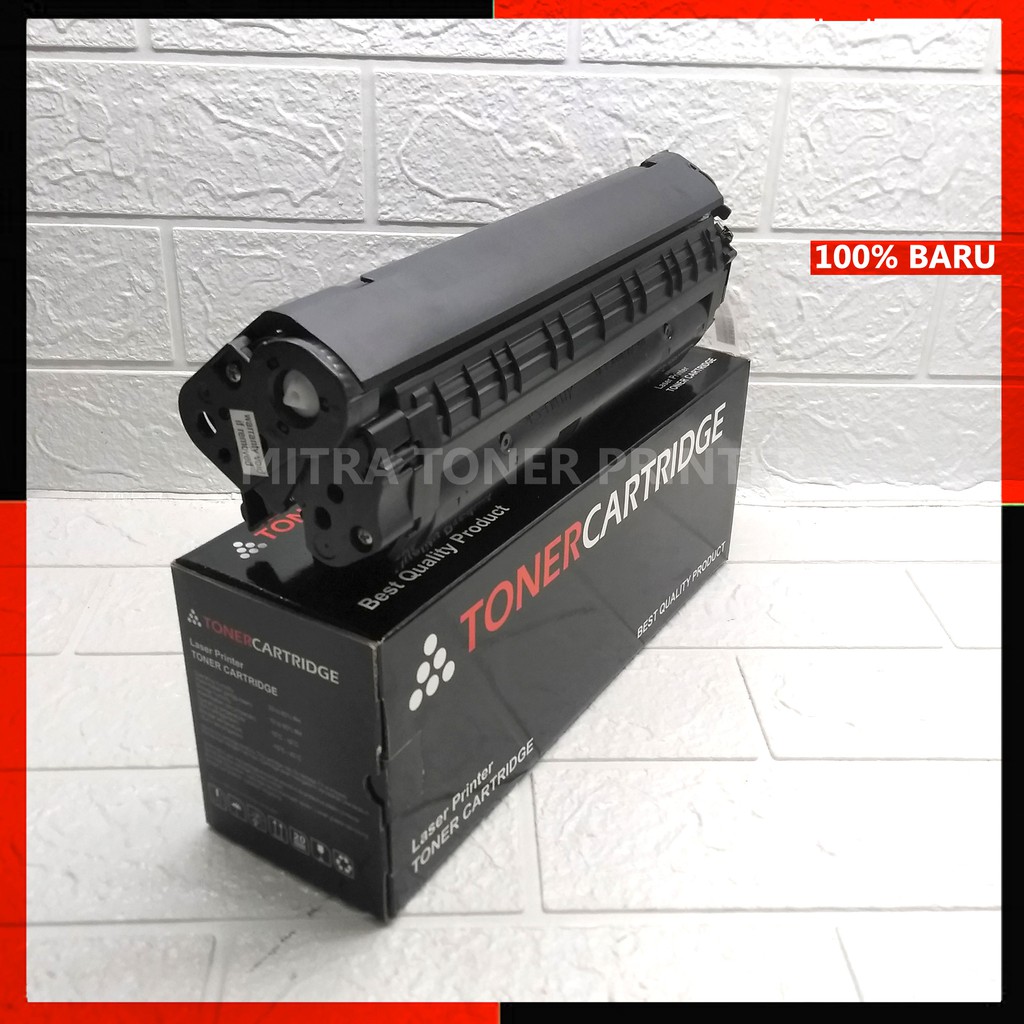 Toner Catridge Untuk Printer HP1010/1020/1022/3030 CANON LBP-2900/3000/MF4320d catridge Q2612A/FX9/CRG303