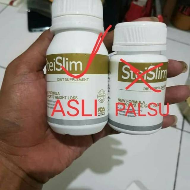 Obat pelangsing badan steislim original herbal steislim diet alami herbal steislim