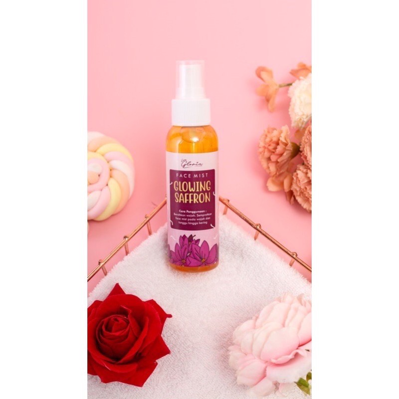 [BPOM] Facemist Saffron Lea Gloria Safron Lea Glowing ORIGINAL 100000%