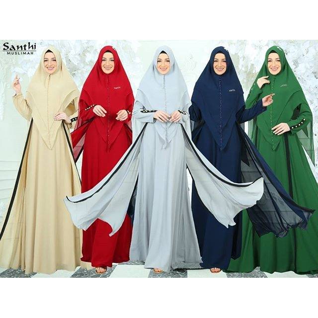 Adelia syari original by js boutique /js collection /santhi muslimah