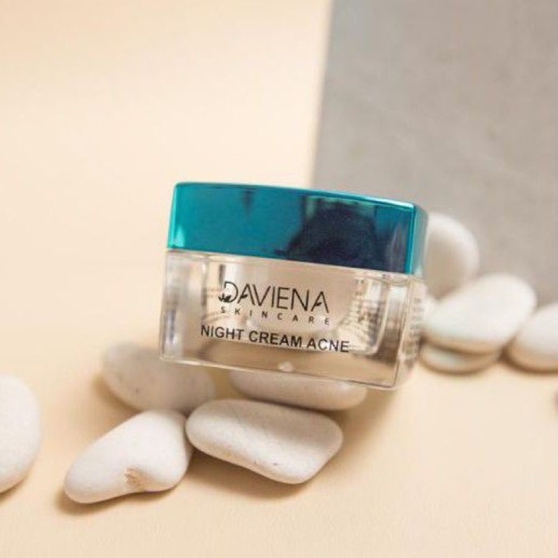DAVIENA SKINCARE ACNE SERIES | BANJARMASIN | DAVIENASKINCARE-NIGHT CREAM ACNE N2
