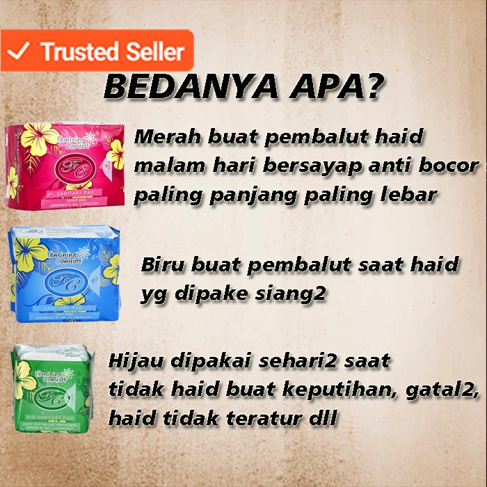 AVAIL DAY USE AVAIL BIRU PEMBALUT HERBAL 10 LEMBAR / Pembalut herbal AVAIL BIRU Day Use / Pembalut Wanita / Feminine Comfort