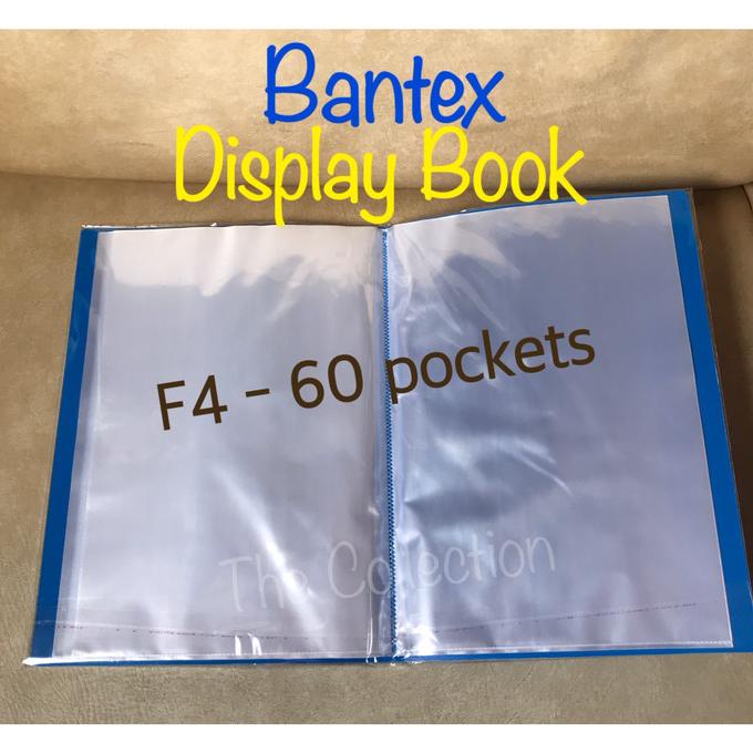 

BISA COD ATK0686BX 60 pocket F4 Display Book 3187xx Bantex Clear Holder Folio PROMOKode 3411