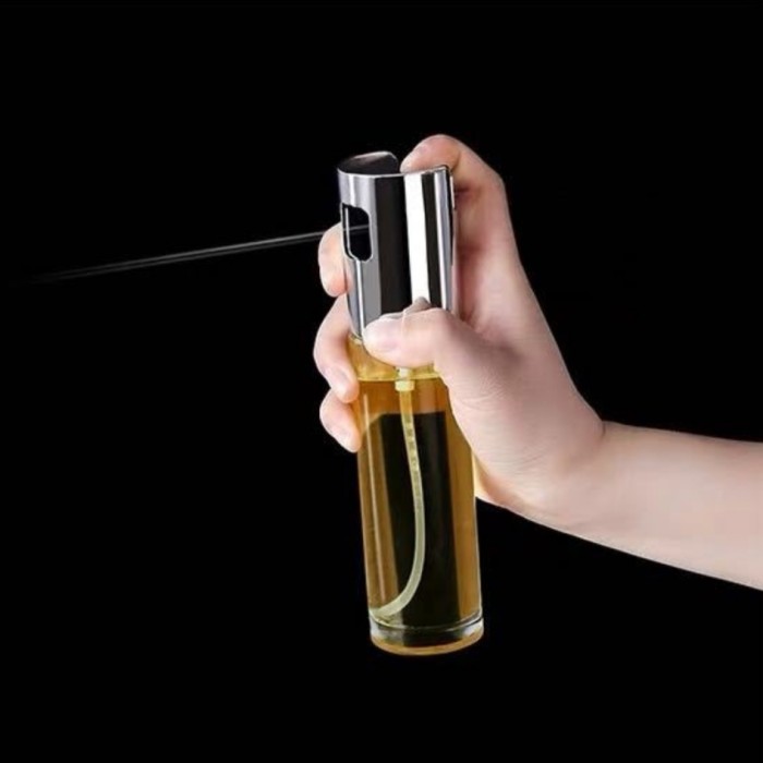 Oil Sprayer / Botol Semprot Minyak Bahan Kaca untuk Masak / Makanan (100ml)