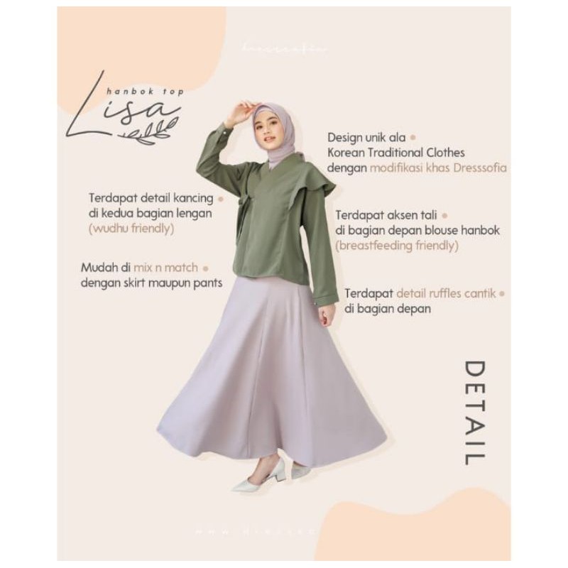 hanbok top lisa by dressofia