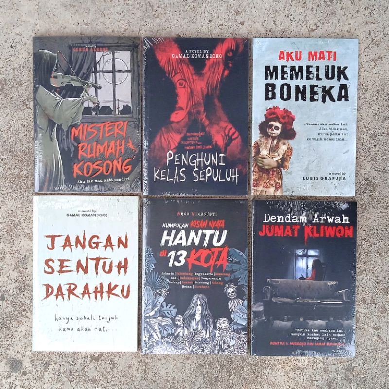 Buku Horor / Horor / Novel Horor / Novel Misteri / Kisah Nyata Ketemu Hantu