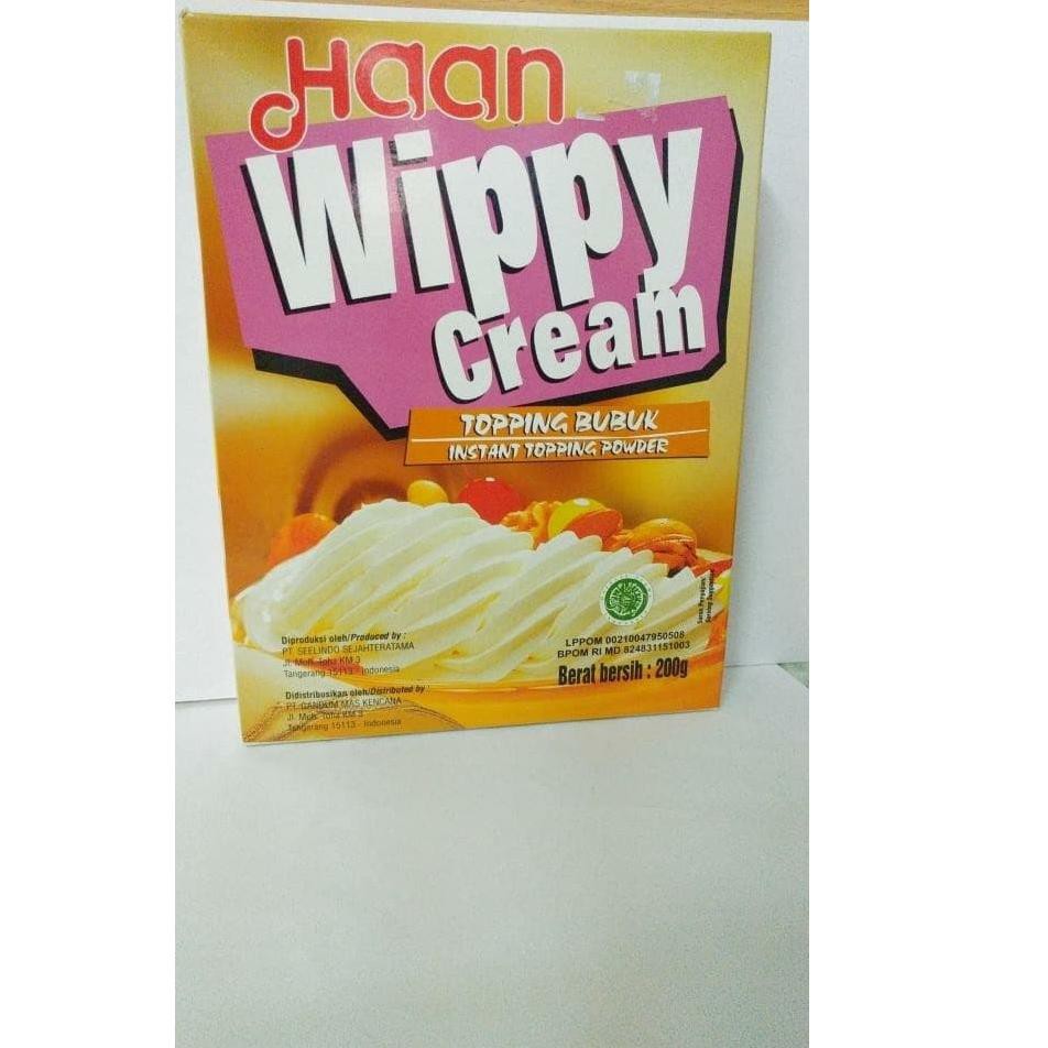 

4.4 Haan Whippy Cream 200gr whip cream