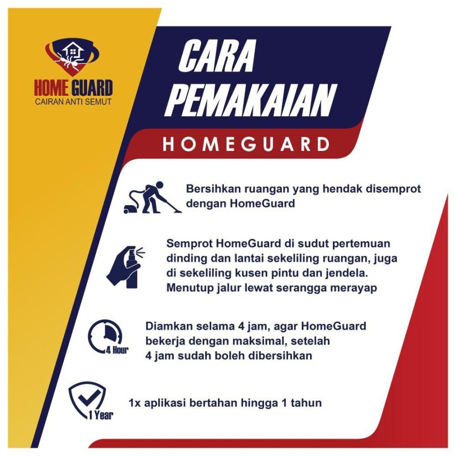 HOME GUARD Cairan Anti Semut Basic Series 500ml