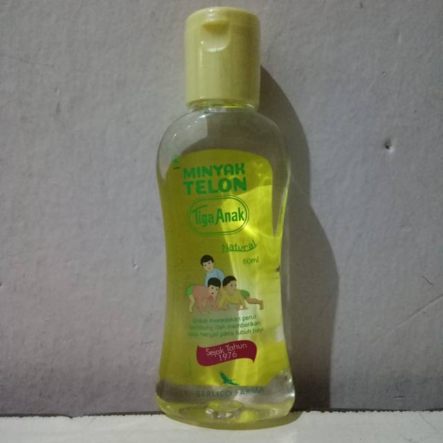 Minyak Telon cap Tiga Anak 60ml