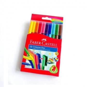

Faber Castell Connector Pens 10 Color Spidol Warna