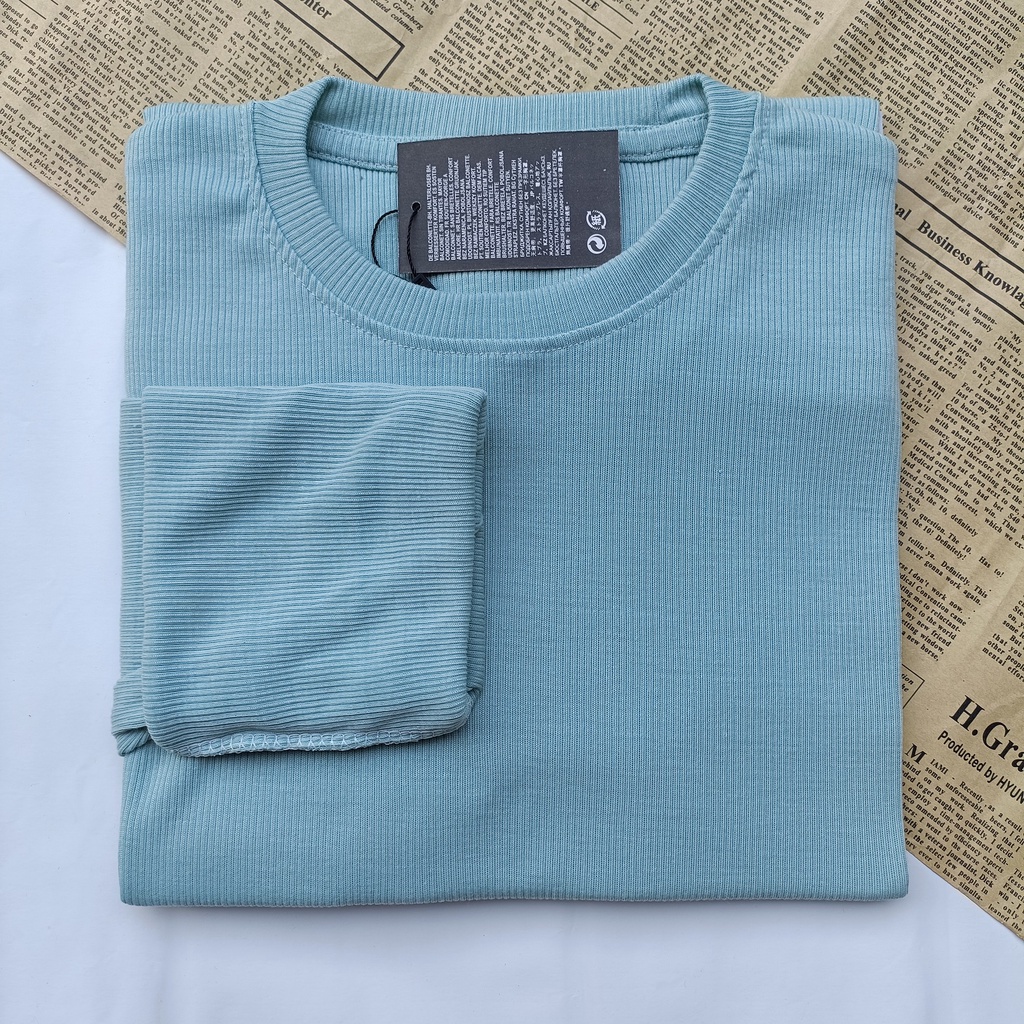PART II Kaos Rib Premium / Kaos Grosir / Kaos Rib Premium Tebal / Kaos Lengan Panjang Termurah-Cellery