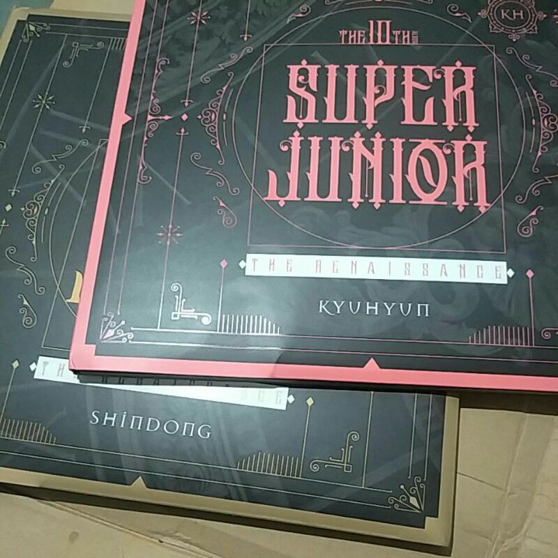 The Renaissance Super Junior 10th Album (Square Style) Kyuhyun & Shindong version