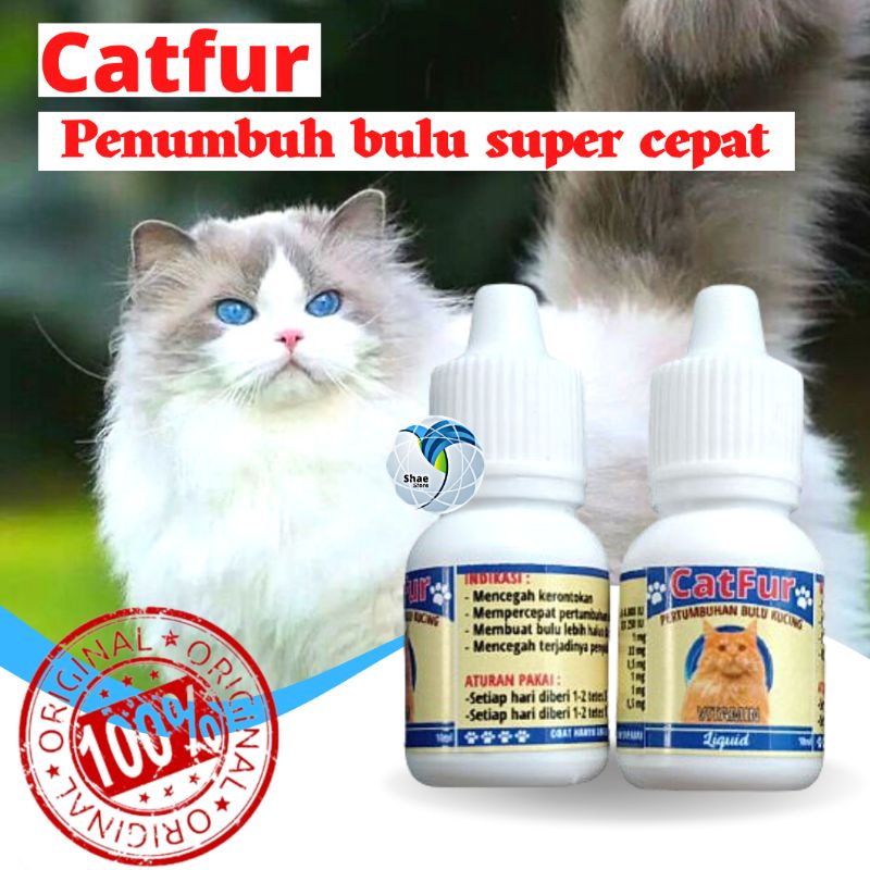 Penambah Bulu Lebat Kucing Anti Rontok Vitamin bulu Kucing anjing