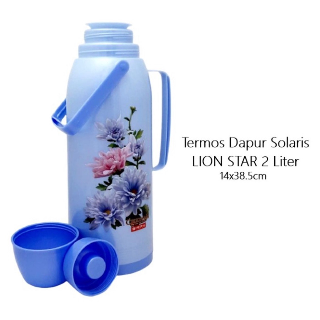 [DEASTORE] TERMOS AIR PANAS 2 LITER LION STAR SOLARIS 50H - FREE PACKING BUBBLE WRAP