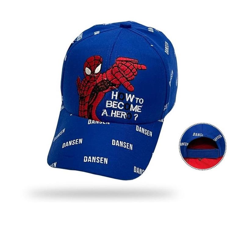 Topi Anak Laki Laki Perempuan SP 1 M 2 Cowok Cewek 3 4 5 6 7 8 9 10 Tahun  Baseball Karakter Sablon-32