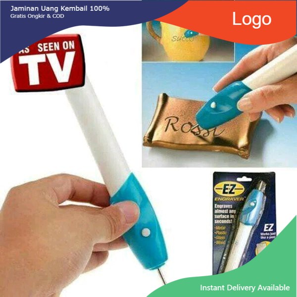 

Alat Ukir Pen Pensil Ukir / Grafir Elektrik EZ ENGRAVER M