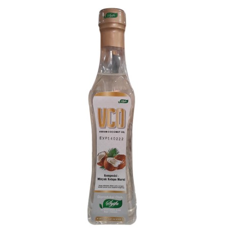 

VCO ( VIRGIN COCONUT OIL ) MERK SYIFA 100% ASELI ORIGINAL 100% MANTAP 350 ML