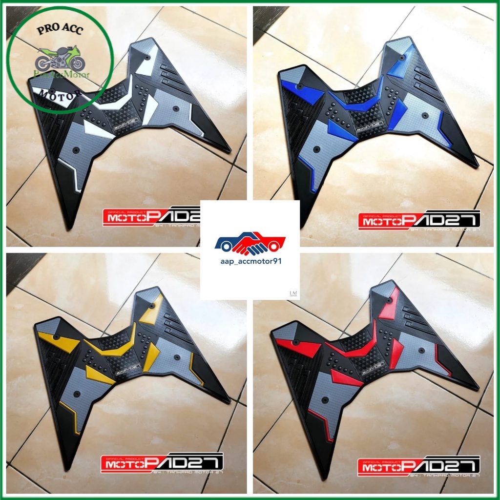 ( COD ) karpet pijakan kaki NEW VARIO 160 MOTOPAD27 RUBBER 3D