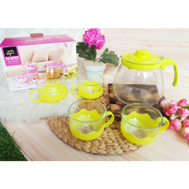 TEAPOT Satu set 5 in 1