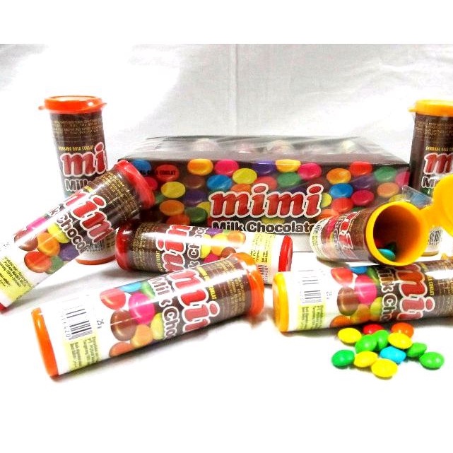 

mimi milk chocolate 12 x @25 gr