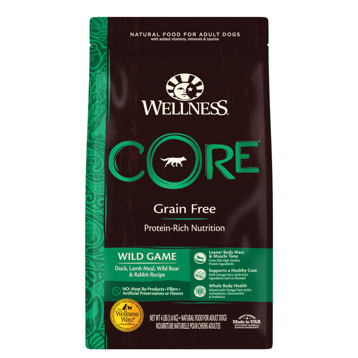 Wellness CORE Wild Game Duck & Lamb - Dry Dog Food