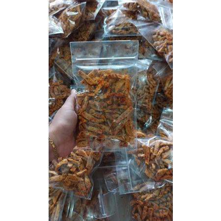 

Basreng super pedas daun jeruk