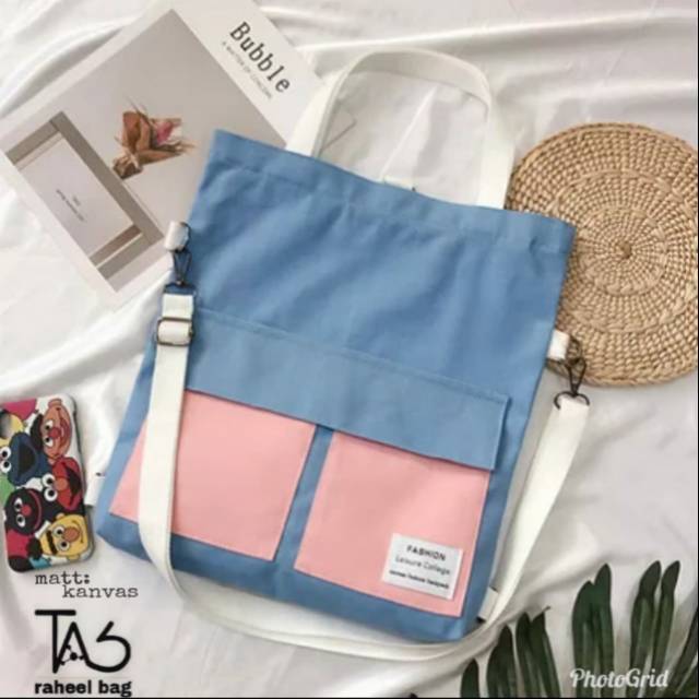 Fashion tote bag 2saku axmal / EXO / KPOP