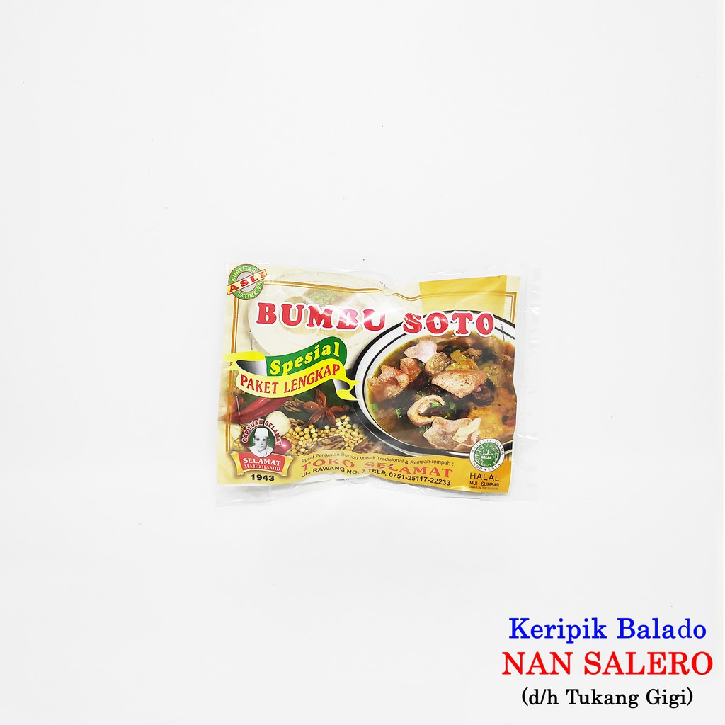 

Bumbu Soto Padang Nikma