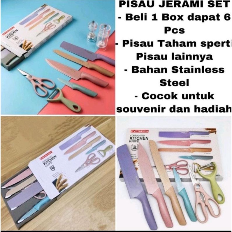 pisau set Q2 8606/ pisau Sultan Q2