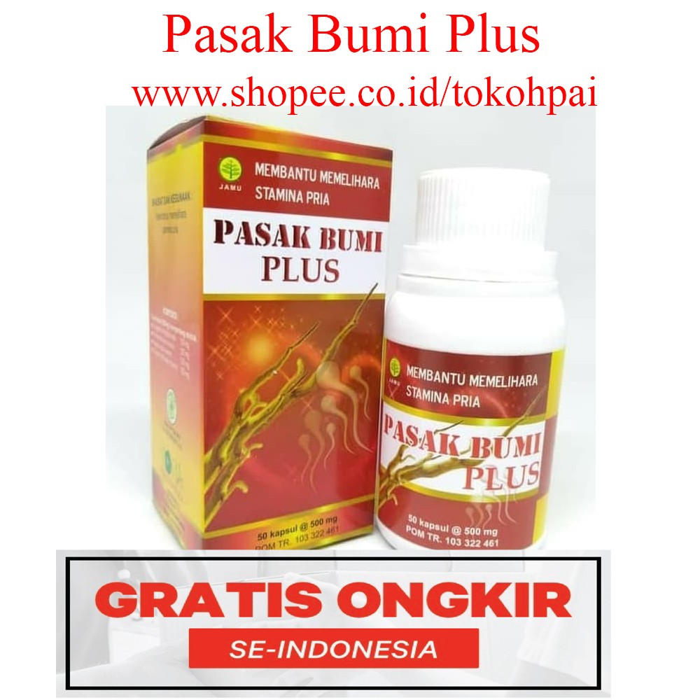 Kapsul Pasak -bumi Tn 50 Kapsul Herbal Alami / Kapsul Pria