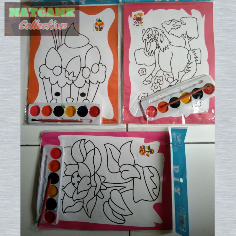 

MELUKIS CAT AIR JUMBO MAINAN EDUKASI ANAK 6 TINTA WARNA