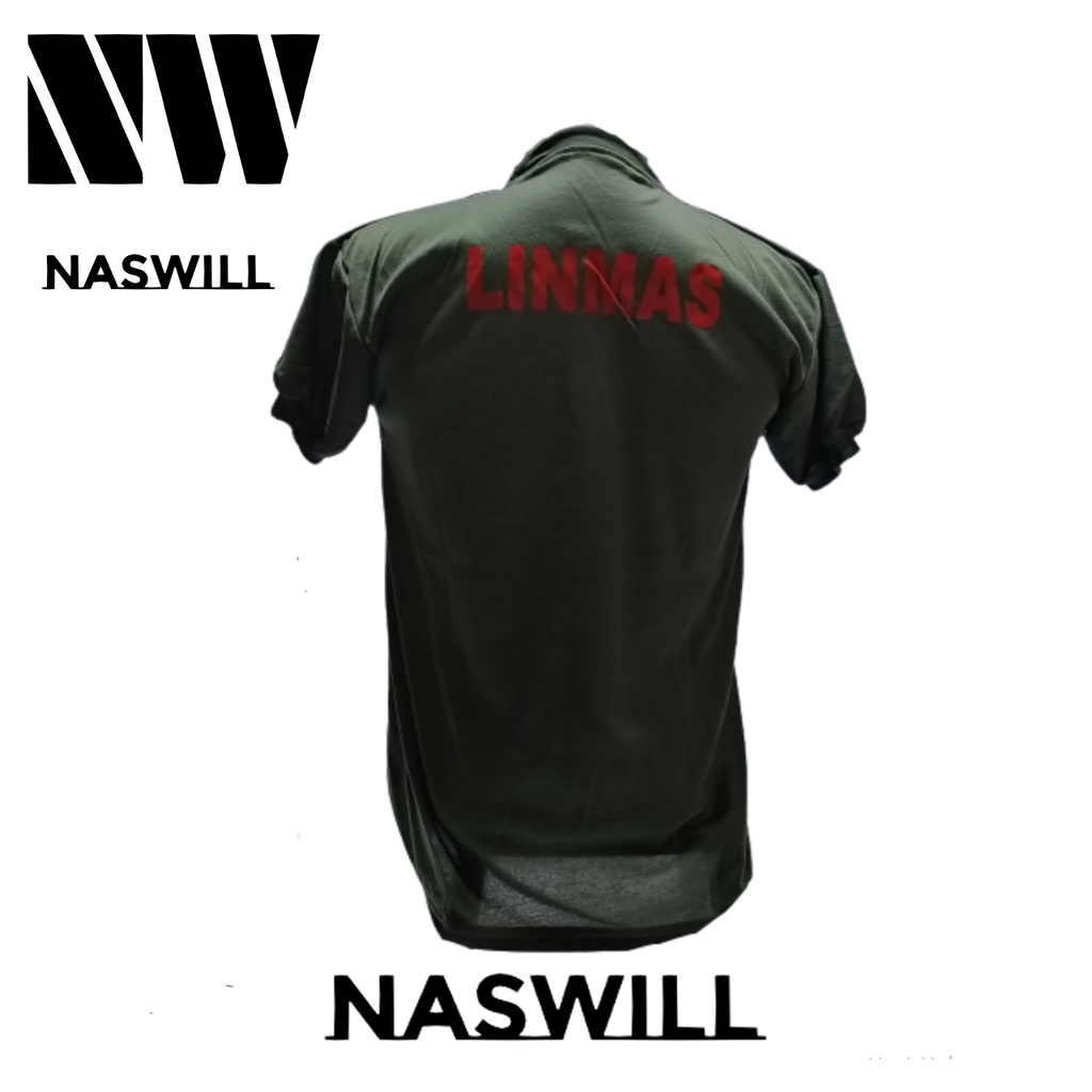 Kaos Linmas/ Baju Linmas/ T-Shirt Linmas Termurah