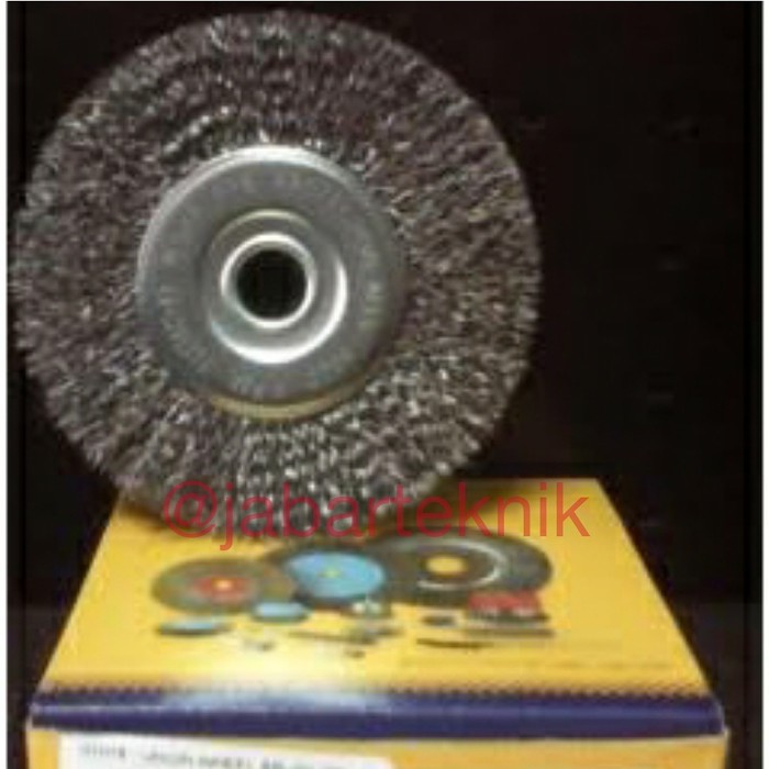 SIKAT KAWAT GERINDA WIRE BRUSH MATA GERINDA UNION WW 40