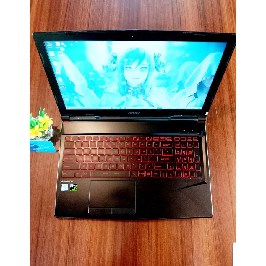 LAPTOP MSI RAM 8GB SSHD 1TB BEKAS SECOND