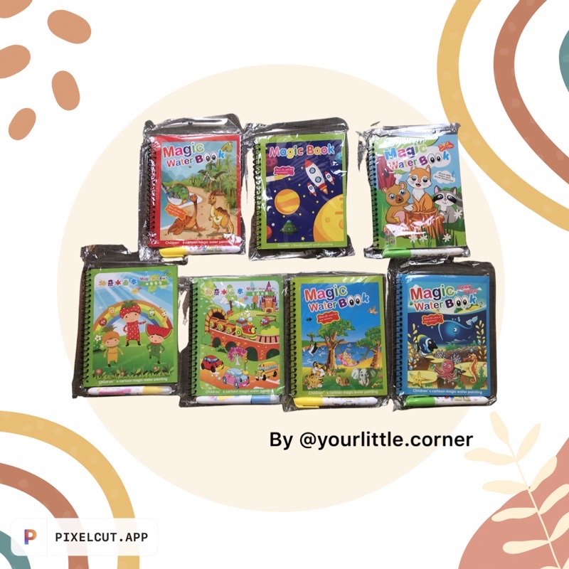 

PROMO MAGIC WATER BOOK BUKU MEWARNAI AJAIB LEMBAR KERJA ANAK