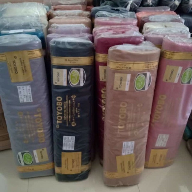 Bahan katun TOYOBO , bahan cotton. BAHAN KEMEJA