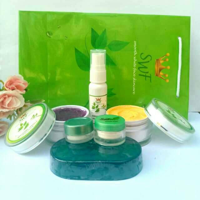 SPL/SWF SKINCARE  PAKET FLEK LENGKAP GLOWING SABUN BATANG