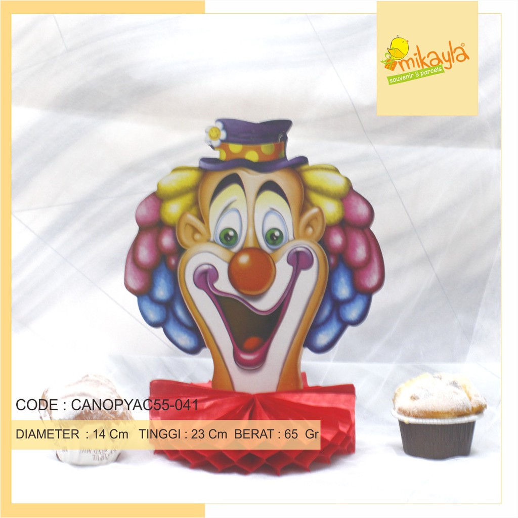 Badut Hiasan Ulang Tahun / Badut Dekorasi Ulang Tahun (Canopyac55-041)