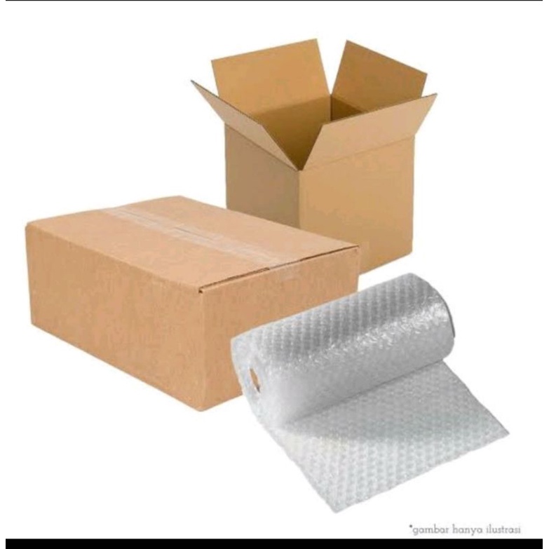 

Xtra bubble Wrap / kardus supaya aman ( packing aman )
