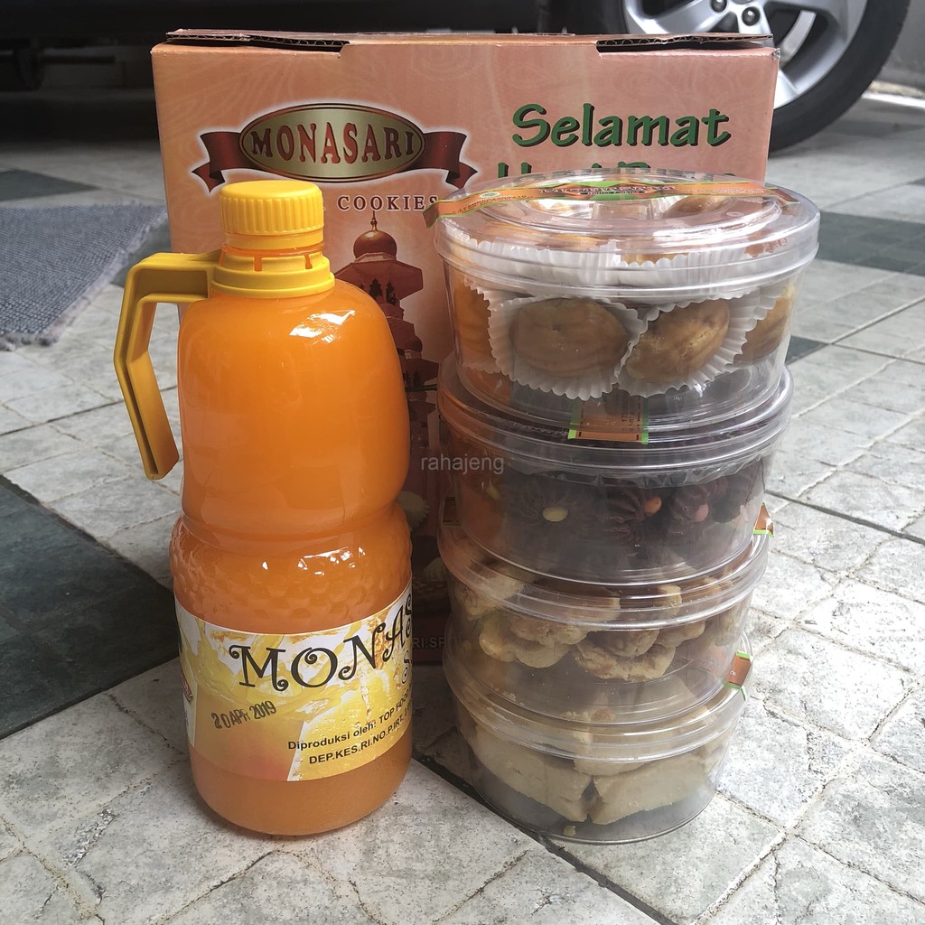 

PARCEL KUE KERING HOMEMADE & SYRUP (SIRUP) MONASARI SPECIAL LEBARAN