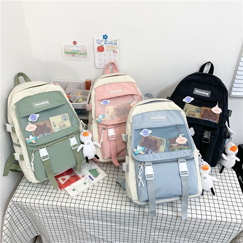 ETALASE KOREA 12/TAS KOREA IMPORT ORIGINAL ASLI/TAS KOREA SD FREE PIN GANTUNGAN BONEKA LUCU/TAS SEKOLAH SD SMP SMA KULIAH REMAJA/TAS ANAK CEWEK/RANSEL KOREA/TAS KOREA STYLE/TAS IMPORT MODEL BARU/TAS/TAS MODEL KOREA/TAS ANAK SEKOLAH SD BESAR MODEL TERBARU