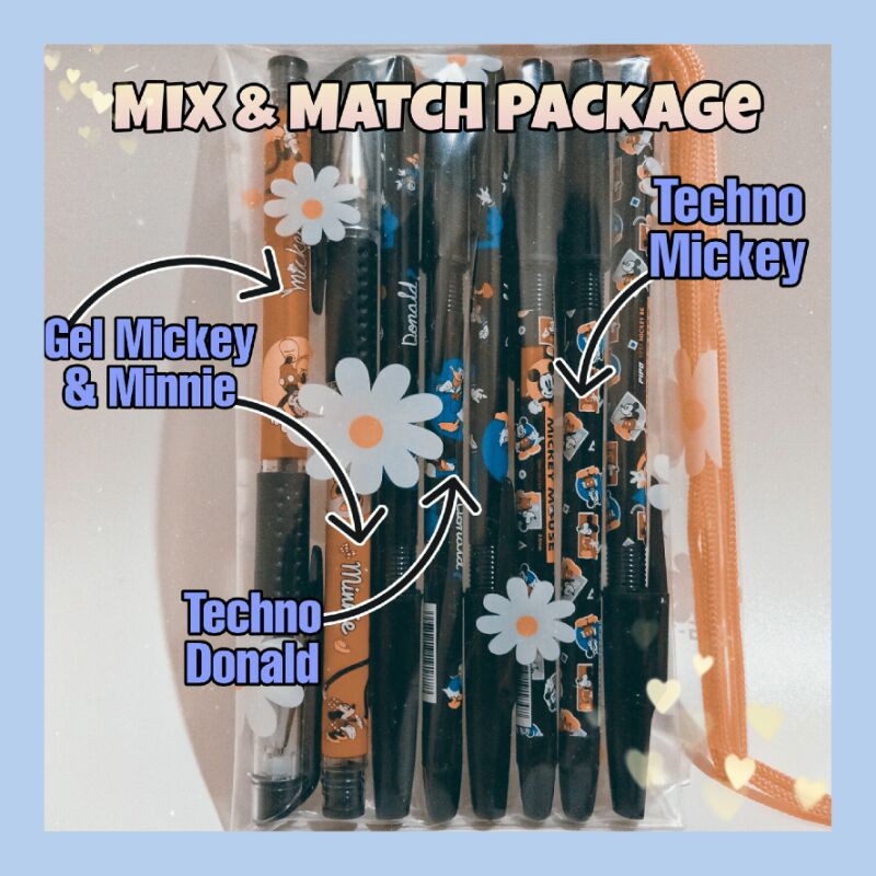 

Mix Match Package - Pulpen Karakter